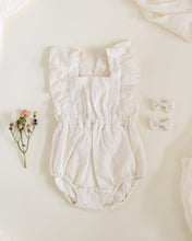 Load image into Gallery viewer, Little Bow Clips || Ivory