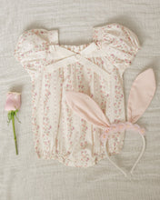 Load image into Gallery viewer, Lyla Romper | Floral Stripe