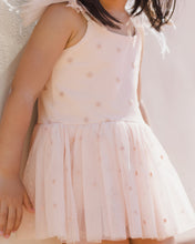 Load image into Gallery viewer, Noralee Poppy Tutu Blush dress shown in a lifestyle setting, featuring a soft blush pink tulle skirt and delicate design.