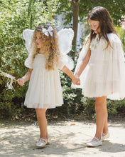 將圖片載入圖庫檢視器 Noralee Tulle Cape Confetti top featuring delicate tulle fabric with colorful confetti detailing, styled for a fashionable look