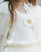 將圖片載入圖庫檢視器 Noralee Tulle Cape Confetti top, showcasing delicate tulle fabric with colorful confetti accents, styled for a fashionable look.