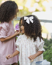 Load image into Gallery viewer, Noralee Maddie Dress in pastel garden print, featuring a flowy design and floral pattern, perfect for spring and summer wear.