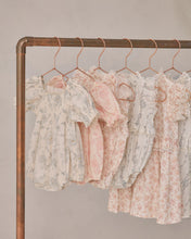 Load image into Gallery viewer, Noralee Hazel Romper Mist English Rose, lightweight floral romper with soft fabric and delicate rose print, perfect for warm weather.
