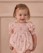 Load image into Gallery viewer, Noralee Hazel Romper Bouquet, a stylish floral romper with a fitted waist and sleeveless design, perfect for warm weather.