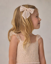 Load image into Gallery viewer, Noralee Norah Bow Pearl headband with elegant bow and pearl accents, stylish accessory for hair or fashion wear