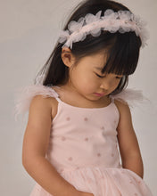 Load image into Gallery viewer, Noralee Poppy Tutu Blush dress featuring a soft blush pink fabric and a delicate tutu design for young girls.