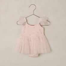 Load image into Gallery viewer, Noralee Poppy Tutu Blush dress featuring a soft blush-colored fabric and delicate tutu-style design for young children.