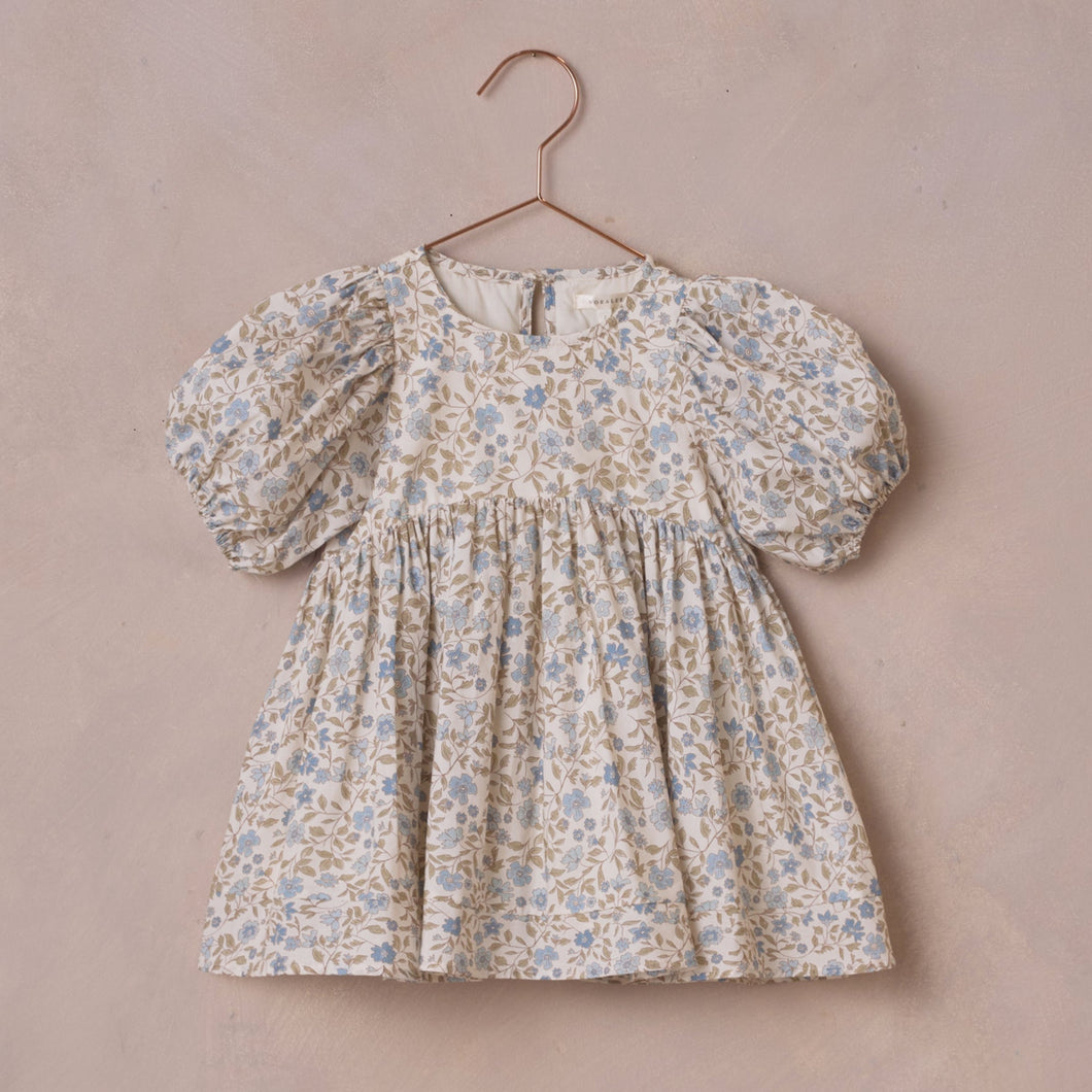 Luna Dress | Blue Garden