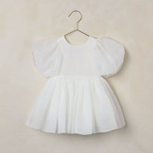 Load image into Gallery viewer, Noralee Sofia Dress in white, elegant sleeveless dress with a flowing silhouette and subtle detailing on the fabric.