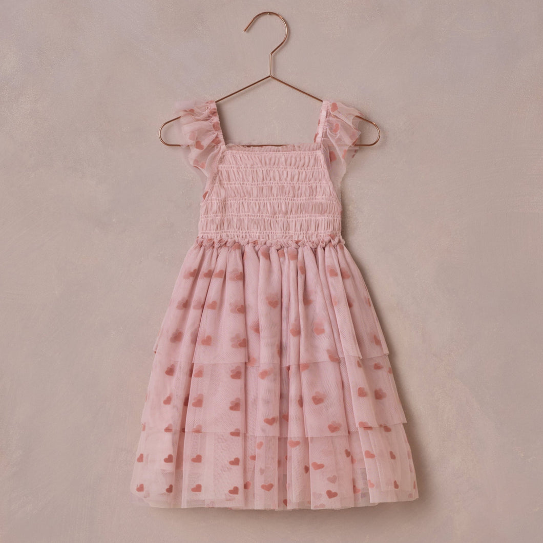 Valentina Dress | Bubblegum Hearts