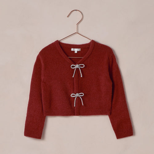 Bow Cardigan | Ruby