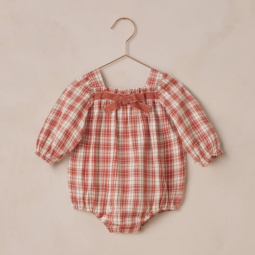Annette Romper | Holiday Tartan