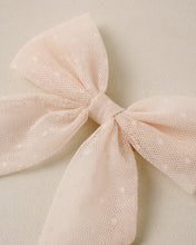 Load image into Gallery viewer, Noralee Norah Bow Pearl headband with elegant pearl accents and soft fabric, perfect for a stylish accessory.