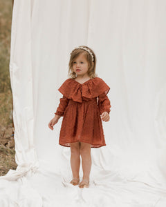 CLAUDETTE DRESS || BERRY
