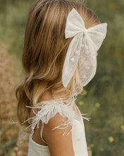 Load image into Gallery viewer, OVERSIZED BOW || IVORY