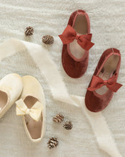 Load image into Gallery viewer, Bow Ballet Flats || Ruby