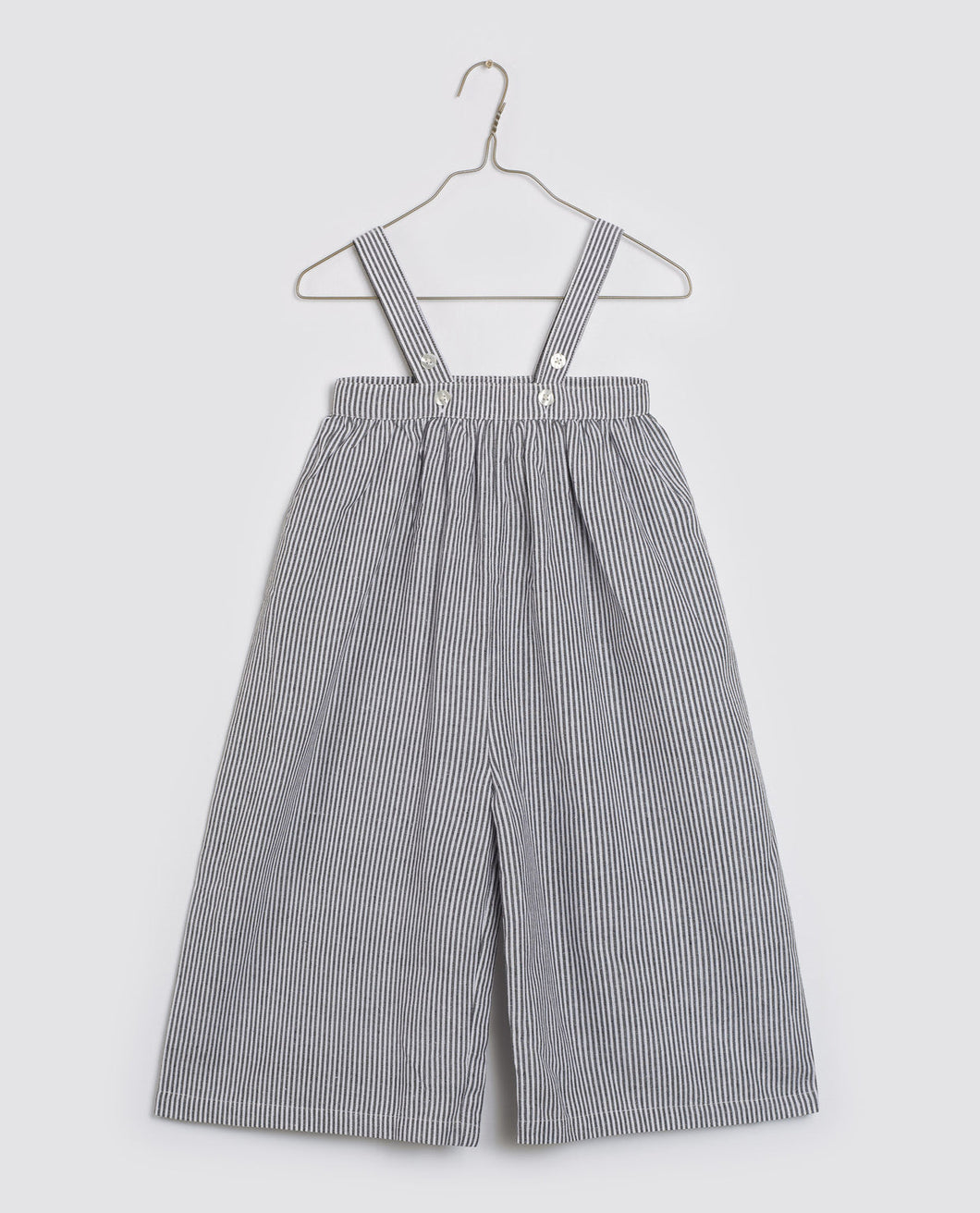 Nanou Dungarees - Licorice Stripe