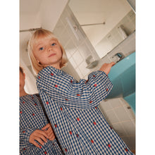 Load image into Gallery viewer, Nolly LS ON Dress - Berry blue check