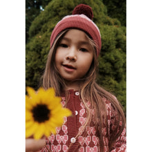 Load image into Gallery viewer, Nova Beanie - Bordeaux Bow