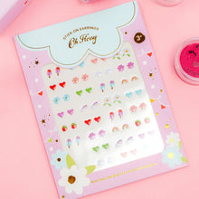 Load image into Gallery viewer, Oh Flossy Kids Stick-On Earrings