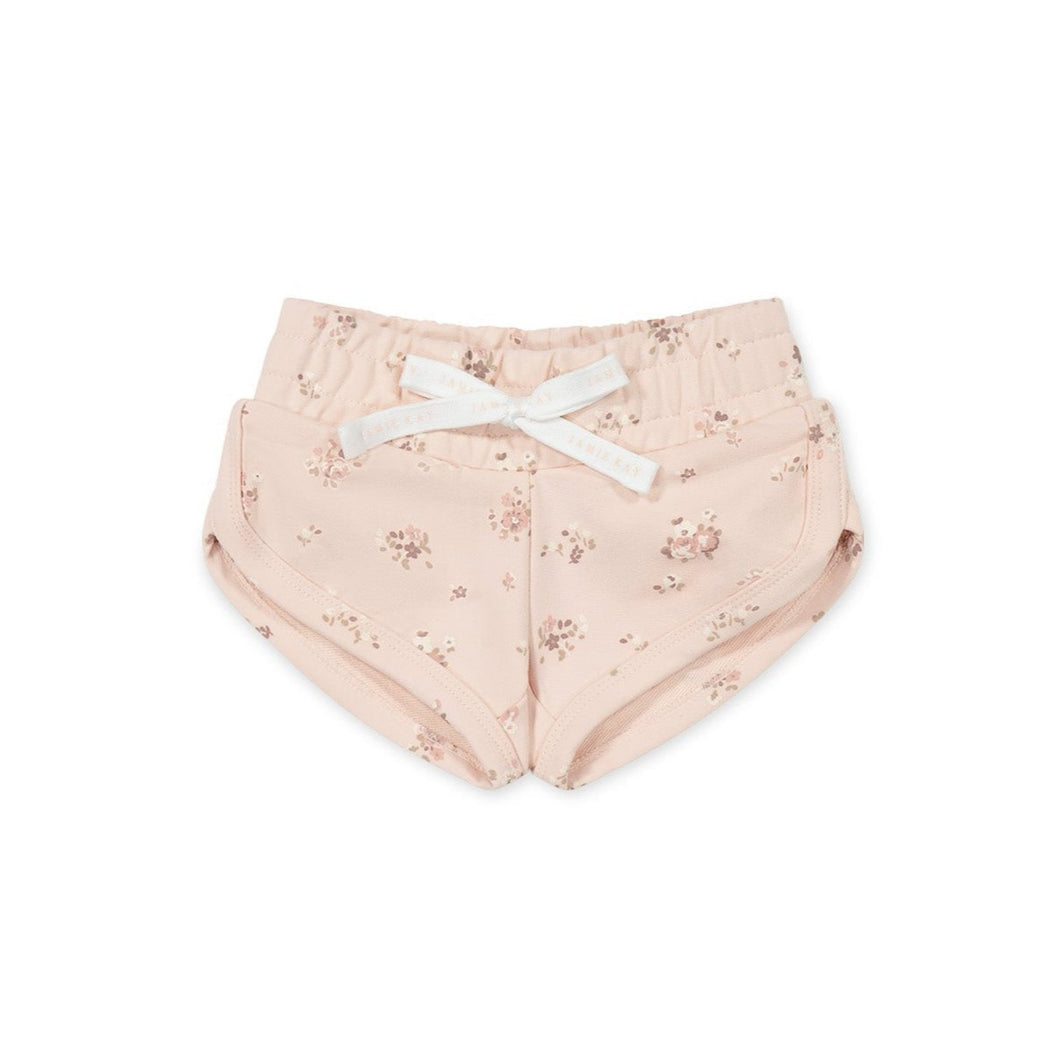Organic Cotton Ivy Shortie - Petite Fleur Soft Peony