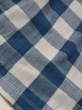 Load image into Gallery viewer, Pottery Blue Gingham Fisherman Pants