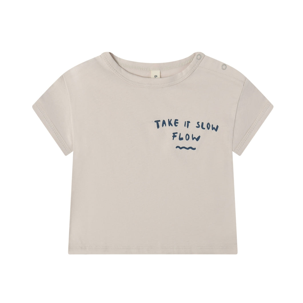 Take it slow. Flow. Boxy T-shirt