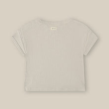 Load image into Gallery viewer, Ceramic White Waffle Boxy T-shirt