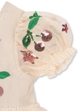 Load image into Gallery viewer, yvonne puff dress - rainbow twinkle
