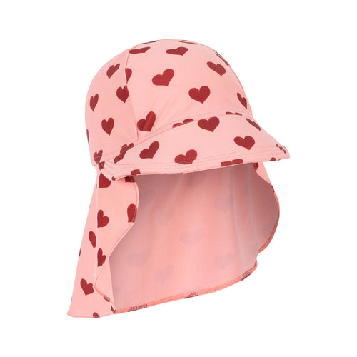manuca frill sun hat grs - amour pink