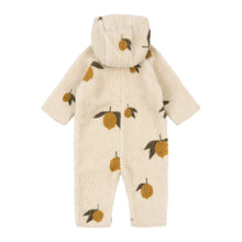 Load image into Gallery viewer, Baby onesie with bear design on a white background