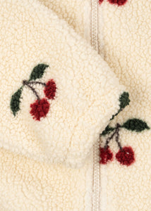 jody teddy jacket - ma grande cerise