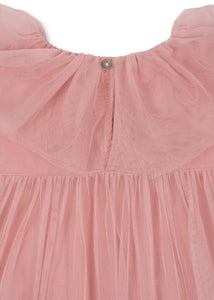 bow dress - mellow rose