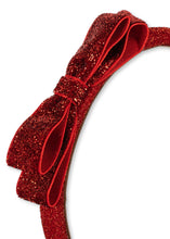 Load image into Gallery viewer, velvet bow hairbrace