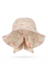 Load image into Gallery viewer, Konges Sløjd Elin Bow Sun Hat Nonoka in soft fabric with bow detail, perfect for sunny days and outdoor wear.