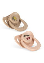 Load image into Gallery viewer, 2 pack doll pacifier - cherry/lemon