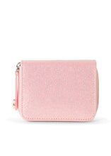 Load image into Gallery viewer, cat wallet - cerise glitter pink