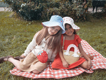 Load image into Gallery viewer, Strawberry Fair Reversible Sun Hat
