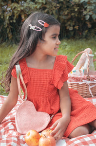 Love Heart Basket Bag