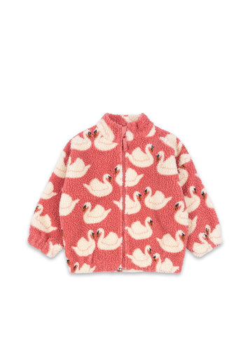 jody teddy jacket - grs swan candy