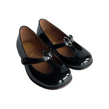 將圖片載入圖庫檢視器 Lulu T Bar Shoes in Vernice Nero