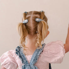 Load image into Gallery viewer, Dainty Snap Clips | Sweetheart Denim