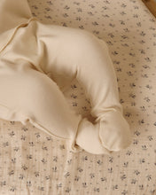 Load image into Gallery viewer, Wrap Top + Footed Pant Set || Natural