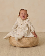 Load image into Gallery viewer, Ruffle Collar Button Dress || Bluebell