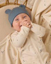 Load image into Gallery viewer, Zip Long Sleeve Sleeper Footie || Moons