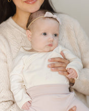 Load image into Gallery viewer, Side Snap Bodysuit + Pant Set || Snow Owls