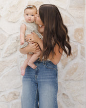Load image into Gallery viewer, Ruffled Tulip Top + Bloomer Set || Green Garden