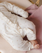 Load image into Gallery viewer, Mauve Quincy Mae waffle baby blanket spread out, soft textured cotton with a cozy, gentle appearance for infants.