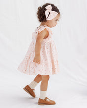 Load image into Gallery viewer, Quincy Mae Charlotte Dress Heart Confetti in soft fabric with heart-shaped confetti pattern, perfect for special occasions.