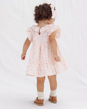 Load image into Gallery viewer, Quincy Mae Charlotte Dress Heart Confetti in soft fabric with playful heart confetti pattern, perfect for special occasions.
